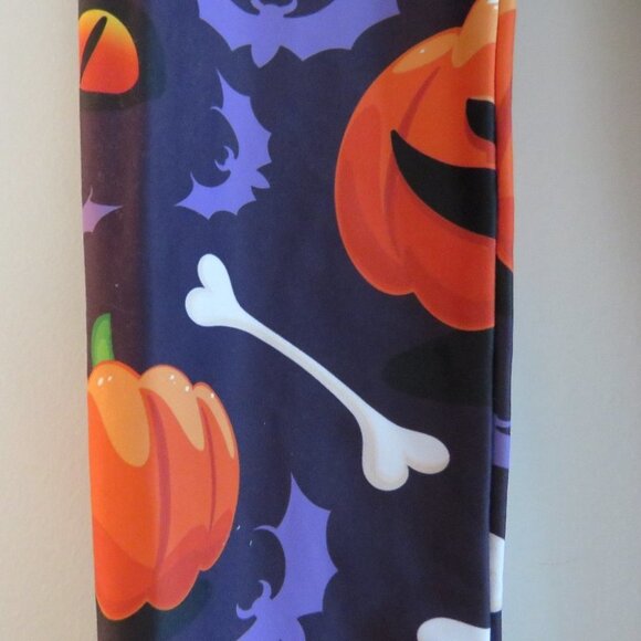FIERCEPULSE Halloween Witch Leggings Pumpkin Goth Punk Alt Cosplay - Size S - Picture 8 of 14